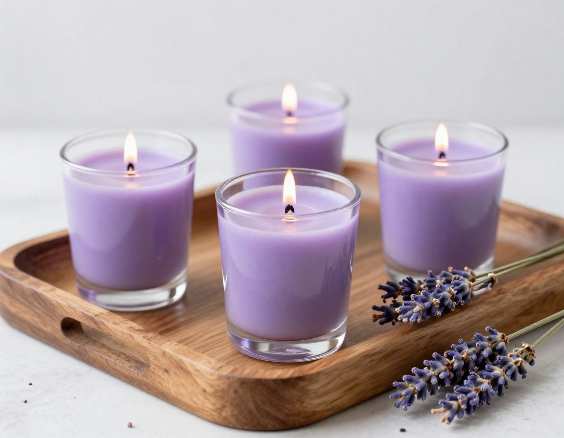 Lumânări parfumate lavandă Wristsfiltering